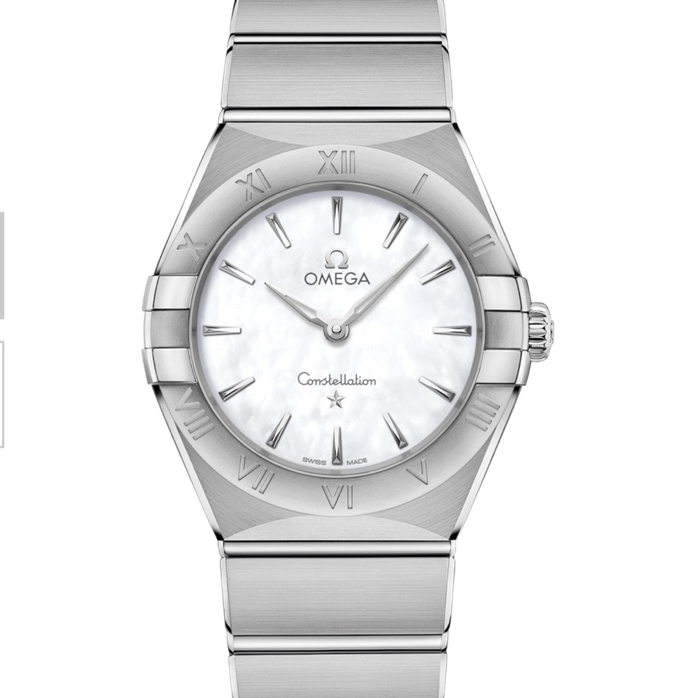 Omega Constellation Quartz Stainless Steel Watch, 22mm 6553/865